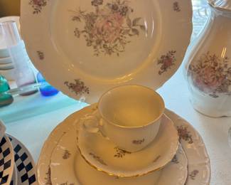 Bohemia China; 59 pieces