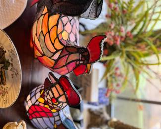 Rooster lamps