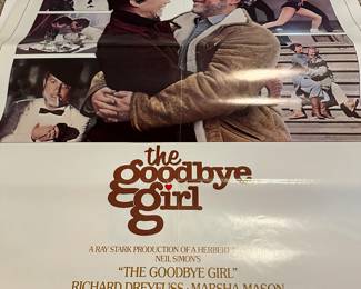 Vintage Full Size Movie Poster  27”x 40” approximately 