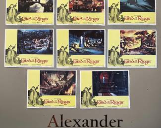 Movie “lobby card” set 11” x 17”