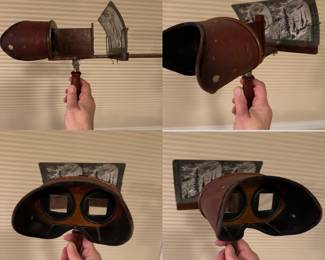 Vintage Stereopticon with approx 100+ cards