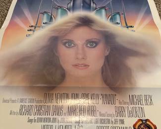 Vintage Full Size Movie Poster 27”x40” approximately 