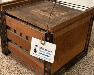 Vintage/almost antique egg crate 
