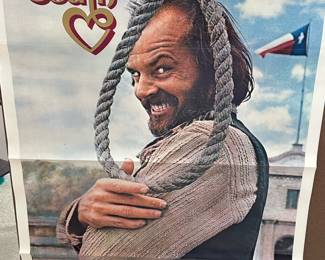 Vintage Movie Poster Approx. 27”x40”