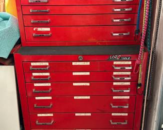 Two tool chests: stacked. 