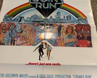 Vintage Full Size Movie Poster 27”x 40” approx 