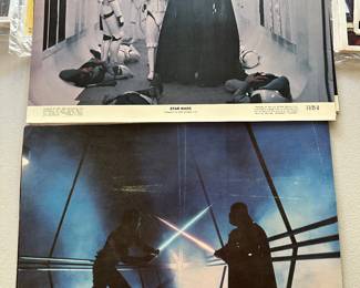 Vintage movie “lobby cards” 