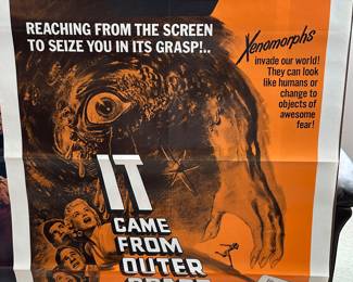 Vintage Movie Poster Approx. 27”x40”