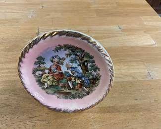 Fleetwood China Saucer Godney Lamb Print