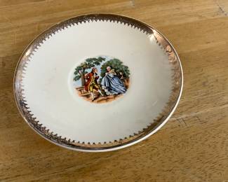 The Cronin Co 22 Kt Gold Decorative Plate