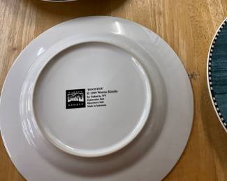 1999 Warren Kimble by Sakura China Decorative Rooster Plates