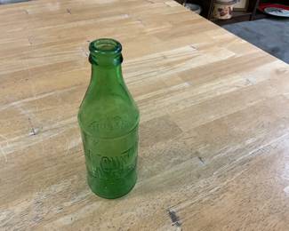 Green Mountain Dew Glass Bottle