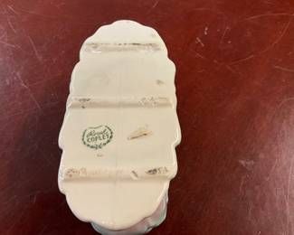 Royal Copley Planter - Pastel Blue & Pink Pottery