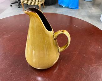 Stoneware Pottery - Possibly Russel Wright Chicory Oneida Pitcher