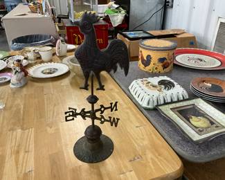 Metal Rooster Weathervane