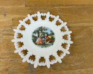 Westmoreland Milk Glass Plate 