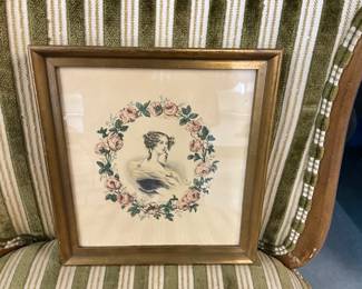 Mercel Dubois Colored Fashion Print