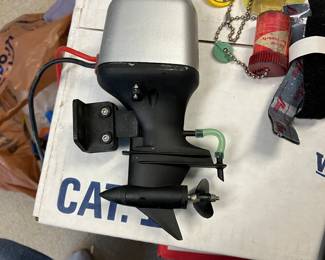 Model size outboard engine