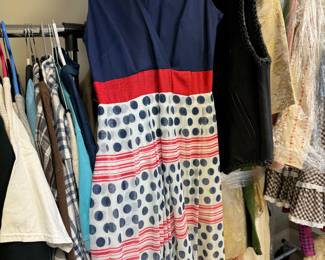Vintage red and blue $80