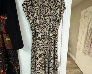 Leopard print dress $10.