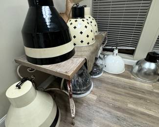 Dome light fixtures from Aidan Gray