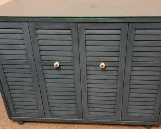 Williamsburg Blue Storage Cabinet