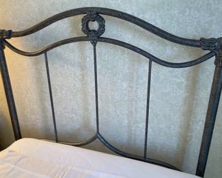 Vintage Metal Headboard Twin Mattress