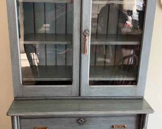 Vintage Farm House Storage Cabinet 