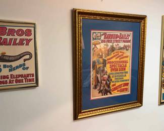 Barnum Bailey Circus Posters