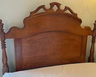 Vintage Wood Headboard