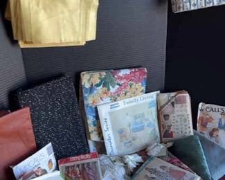 Sewing Patterns, Material