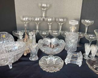 Vintage Waterford Crystal And Cut Glass 