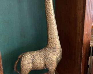 Brass Giraffe 