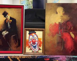  05 Runci Clown Art Prints