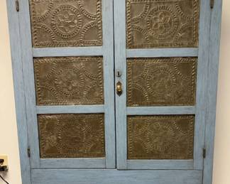 Wood And Aluminum Pie Safe