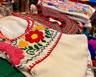 Hand embroidered clothing 