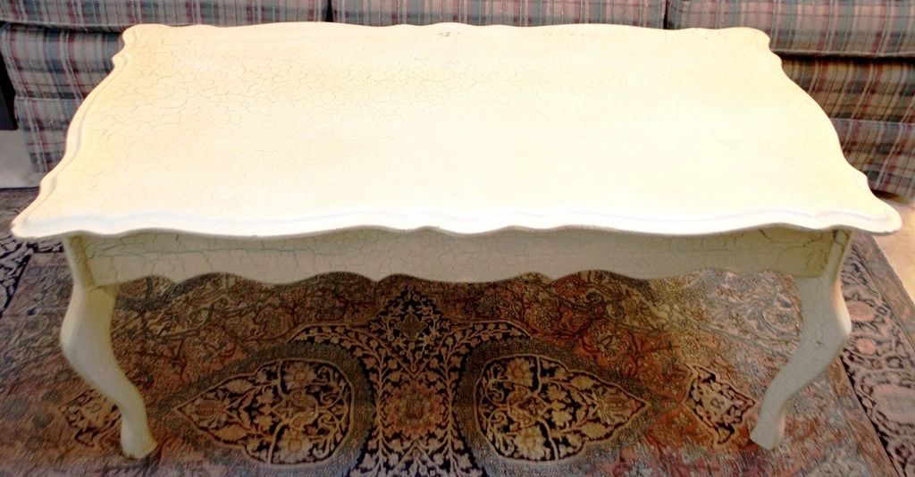 1 - Wood Coffee Table - 23" x 44" x 19"
