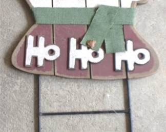 204 - Santa Decoration - 29" x 13"
