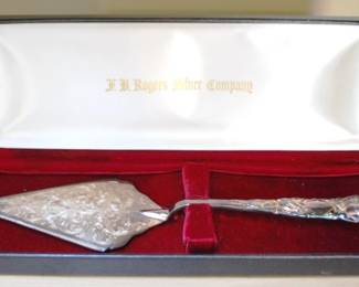 53 - Rogers Serving Knife with Box
