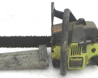 189 - Poulan Chainsaw Model 2150 - 16" Long You are buying a used as-is electric/electronic item. We do not guarantee all components are present, and if it is not expressly stated, it is untested.
