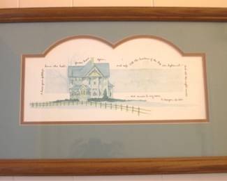 130 - Framed Print - 20" x 12"
