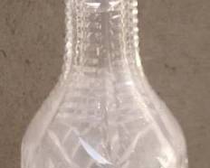 43 - Crystal Decanter - 12" Tall
