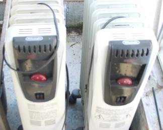 357 - Pair of Space Heaters 14 x 7 x 26 You are buying a used as-is electric/electronic item. We do not guarantee all components are present and if it is not expressly stated, it is untested.

