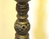 443 - Candle stand w/ Candle - 44" tall
