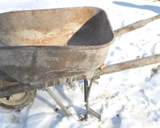 219 - Wheelbarrow - 26" x 60" x 24"
