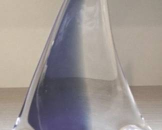 27 - Glass Sailboat - 9.5" Tall
