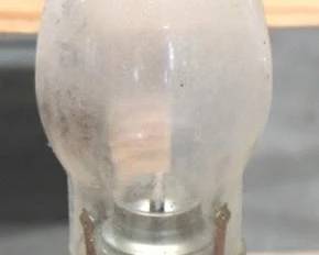 172 - Oil Lamp - 13" Tall
