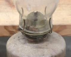 169 - Oil Lamp - 19" Tall
