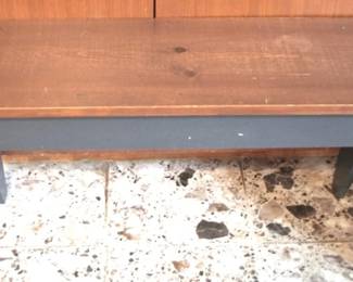 92 - Wood Bench - 36" x 12" x 16"
