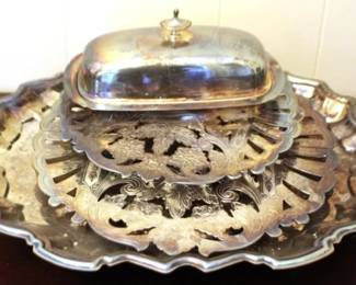 384 - Lot of Silver Plated Items
